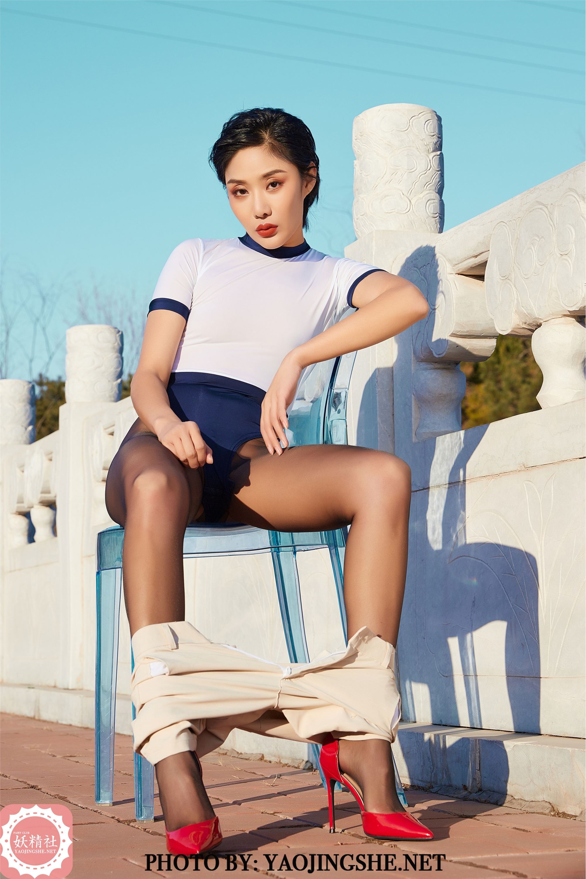 YaoJingShe 妖精社  2020.02.07 V2005 可可 《裤子里的美丝》